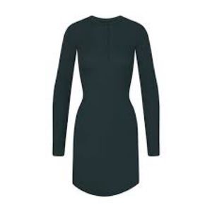 Skims Mini Henley dress